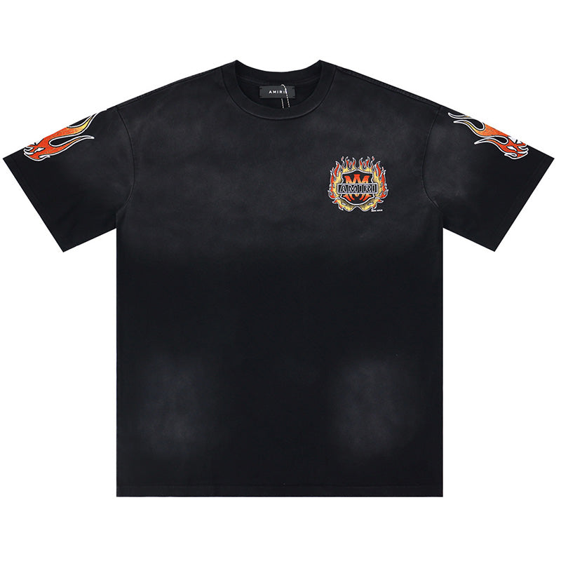 AMRI Flame-Graphic T-Shirt