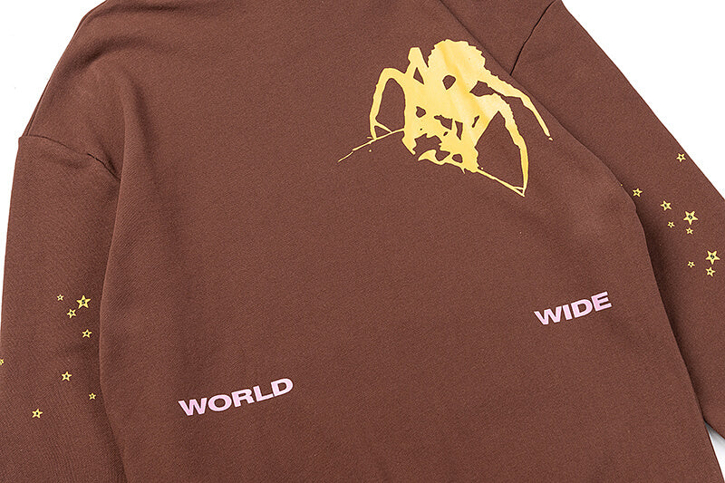 Sp5der Young Thug Pink Hoodie #3818