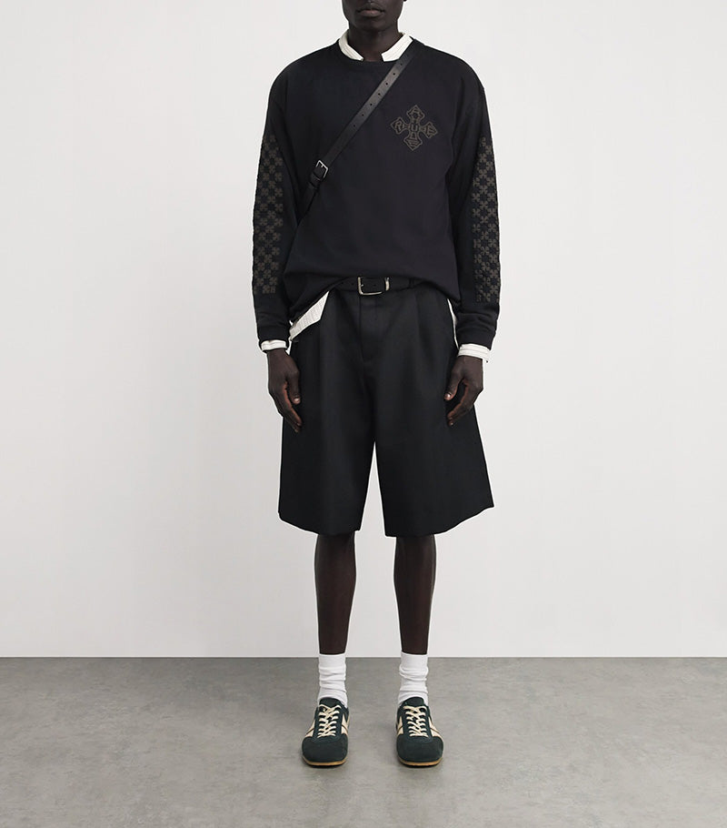 RHUDE Raised-Logo Cotton Sweatshirt