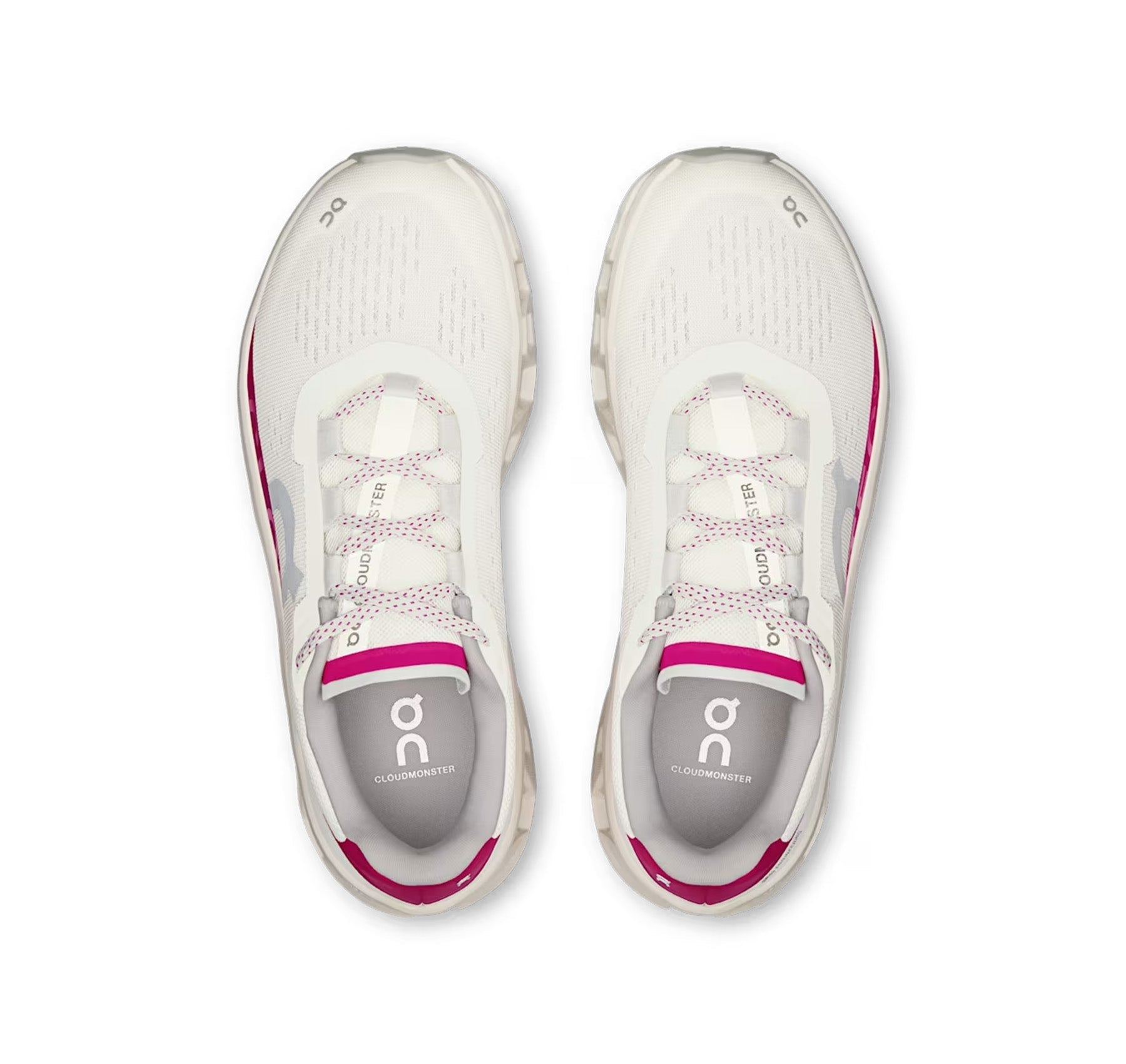 ON Women's Cloudmonster Ivory/Grenadine